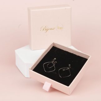 Boucles d'oreille Losanges