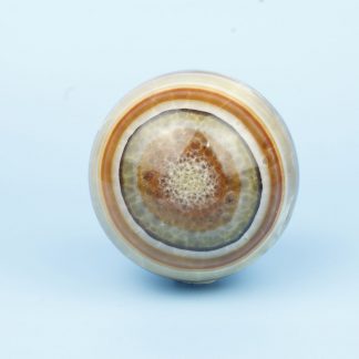 Sphère en Aragonite Brune avec cavité